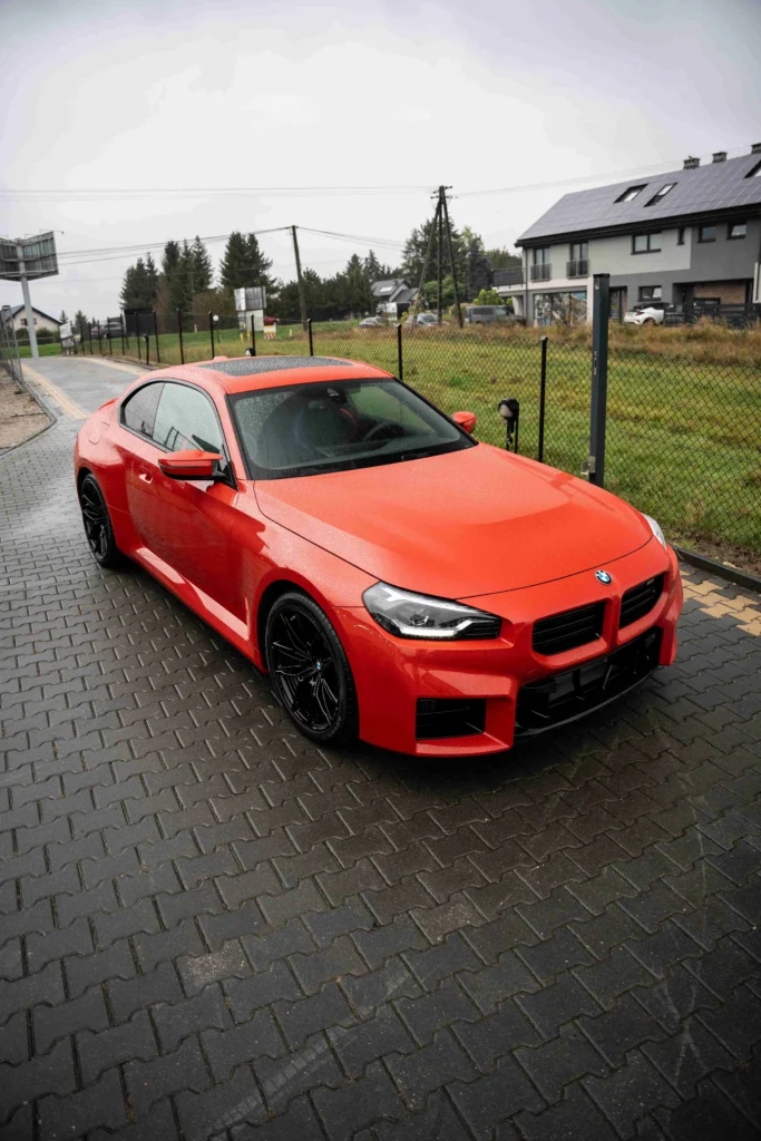 zabezpieczony lakier bmw m2 powłoką ceramiczną w krakowie